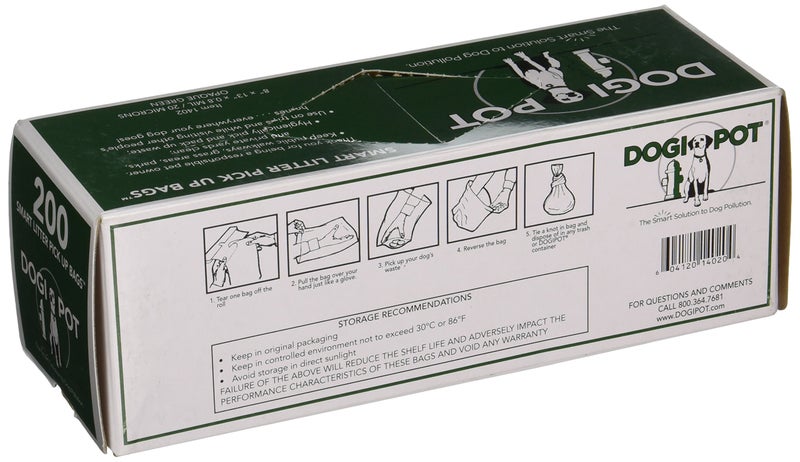DOGIPOT 1402-1- Litter Pick up Bag Rolls (200 Bags per Roll) - Image 2
